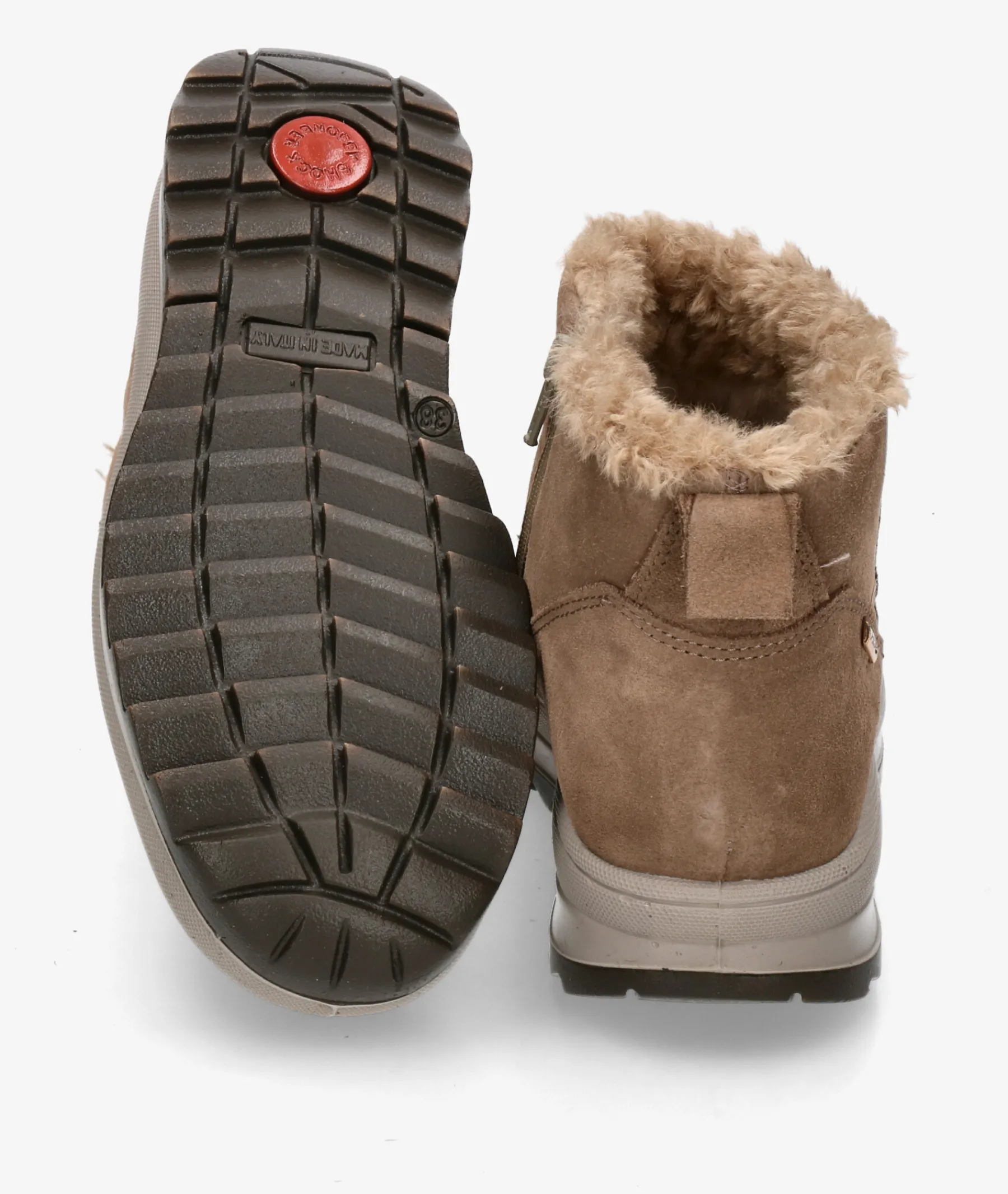 Mujer Imac Botines*Botines 859009 en serraje taupe