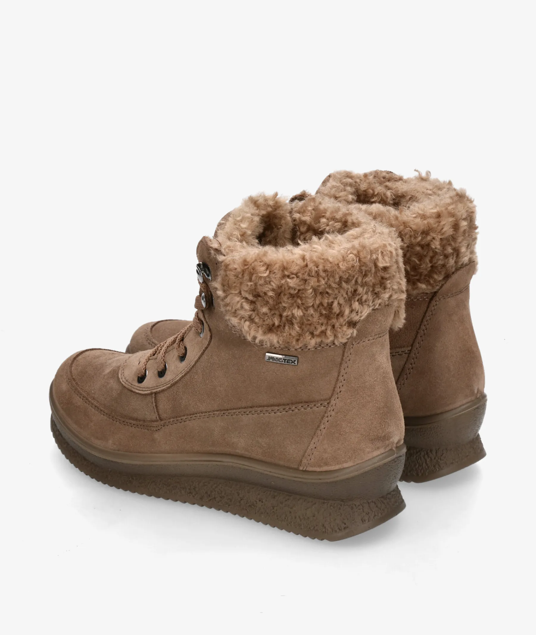 Mujer Imac Botines*Botines 856669 en serraje taupe