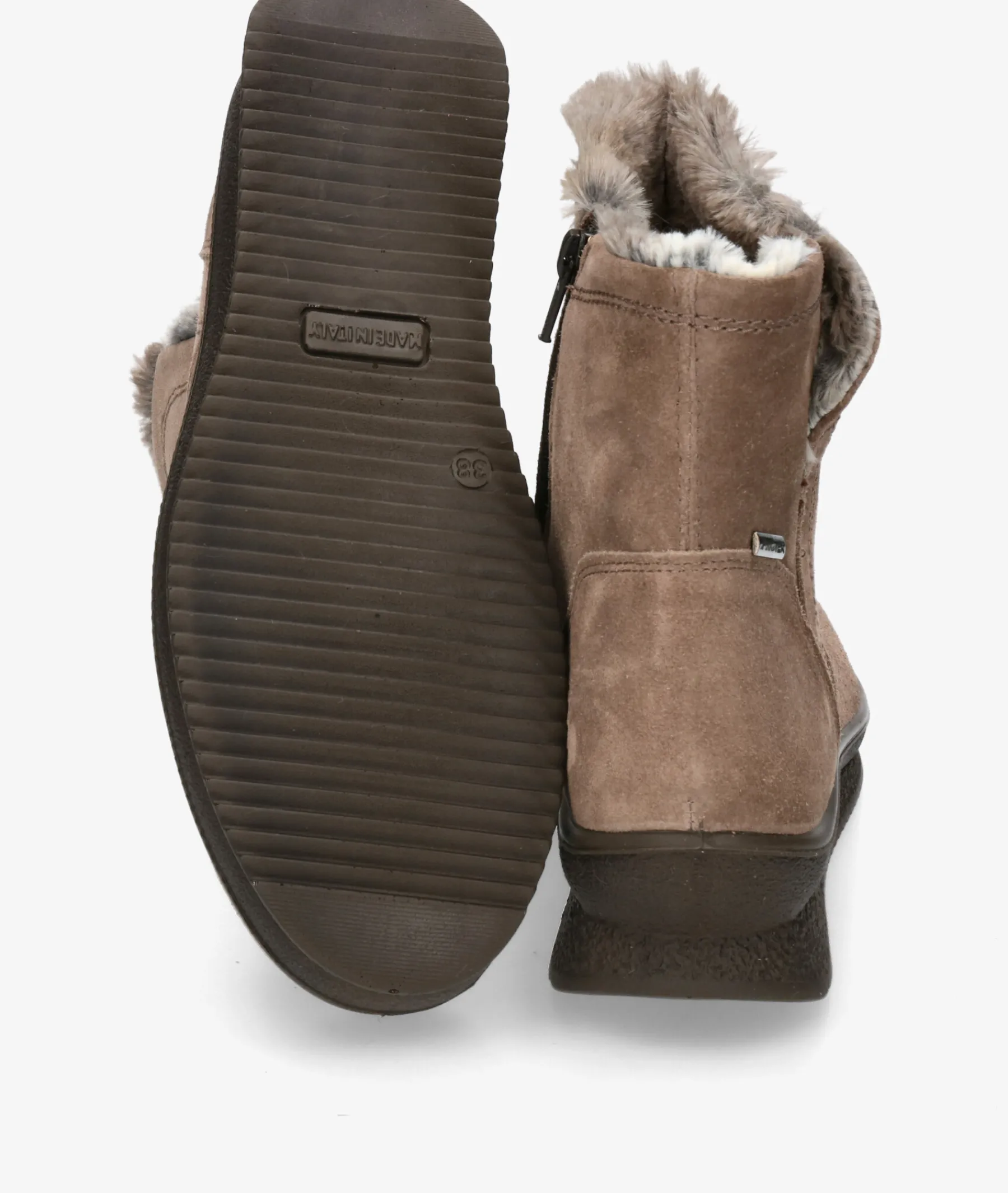 Mujer Imac Botines*Botines 856699 en serraje taupe