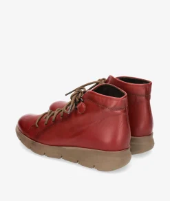 Mujer Kénnebec Botines*Botines 856 en cereza