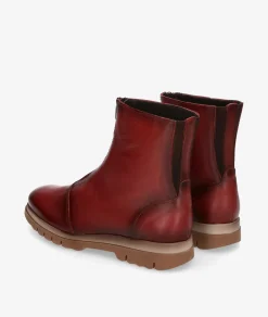 Mujer Kénnebec Botines*Botines 850-PISA en cereza