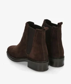 Mujer LOL Botines*Botines BERA 7236 en serraje marrón