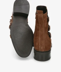 Mujer LOL Botines*Botines LUAR 7443 en serraje taupe