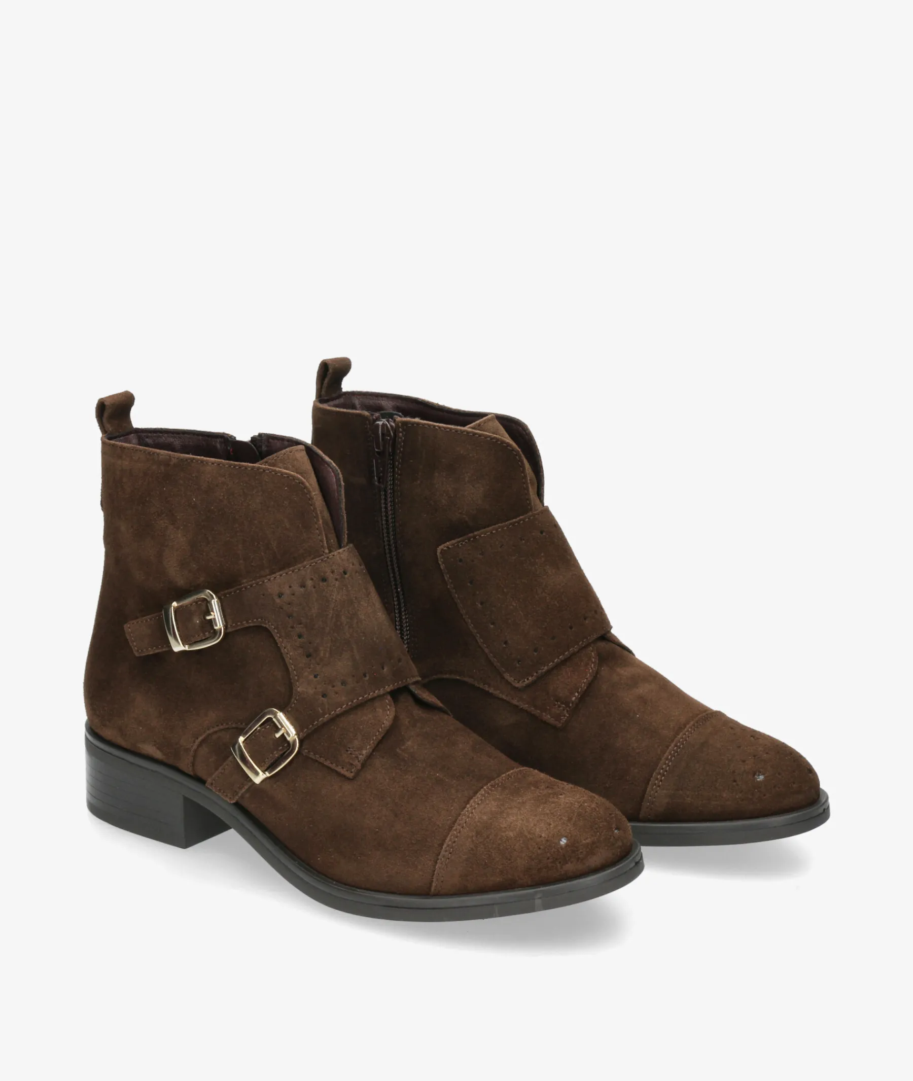 Mujer pabloochoa.shoes Botines*Botines 36020 en serraje marrón