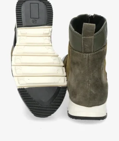 Mujer pabloochoa.shoes Botines*Botines RAGO46 en serraje kaki
