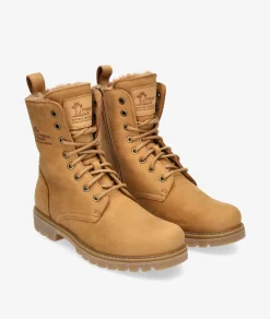 Mujer Panamá Jack Botines*Botines FRISIA B7 en nobuck camello
