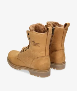 Mujer Panamá Jack Botines*Botines FRISIA B7 en nobuck camello