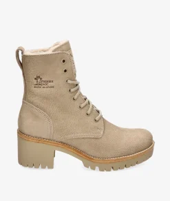 Mujer Panamá Jack Botines|Botas*Botines PADMA B10 en nobuck piedra