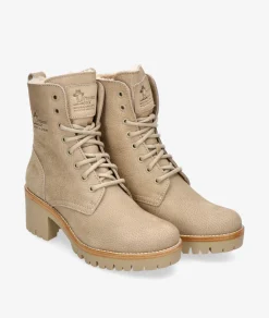 Mujer Panamá Jack Botines|Botas*Botines PADMA B10 en nobuck piedra
