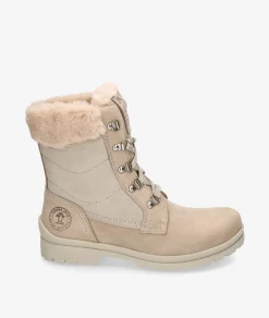 Mujer Panamá Jack Botines|Botas*Botines TUSCANI B28 en nobuck piedra