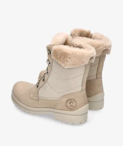 Mujer Panamá Jack Botines|Botas*Botines TUSCANI B28 en nobuck piedra