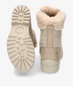 Mujer Panamá Jack Botines|Botas*Botines TUSCANI B28 en nobuck piedra