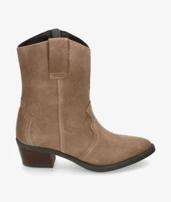 Mujer Rhostock Botines*Botines 13787 en serraje taupe