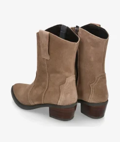 Mujer Rhostock Botines*Botines 13787 en serraje taupe