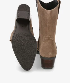 Mujer Rhostock Botines*Botines 13787 en serraje taupe