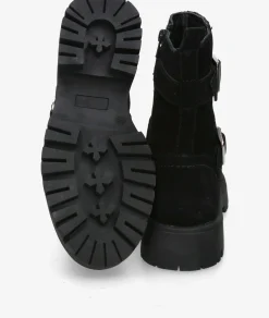 Mujer St Gallen Botines*Botines St. Gallen MIMOC-01 en serraje negro