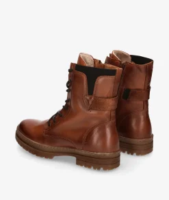 Mujer Traveris Botines*Botines IB-24178 en cuero