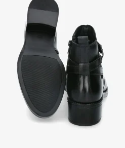 Mujer Traveris Botines*Botines LOR14-2744 en negro
