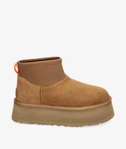 Mujer UGG Botines|Botas*Botines CLASSIC MINI DIPPER en cuero