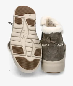 Mujer Walk in Pitas Botines*Botines DALE en serraje gris