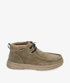 Mujer Walk in Pitas Botines*Botines GARDA en serraje taupe