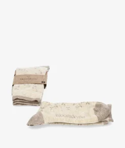 Mujer bloom&you Calcetines*Calcetines bloom&you en hueso
