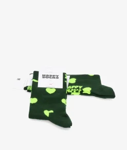 Mujer Happy Socks Calcetines*Calcetines P000454 en verde