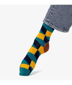 Mujer Happy Socks Calcetines|Calcetines*Calcetínes unisex JFO01-7300 en verde