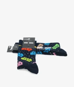 Mujer Happy Socks Calcetines*Calcetínes unisex P000245 en azul marino