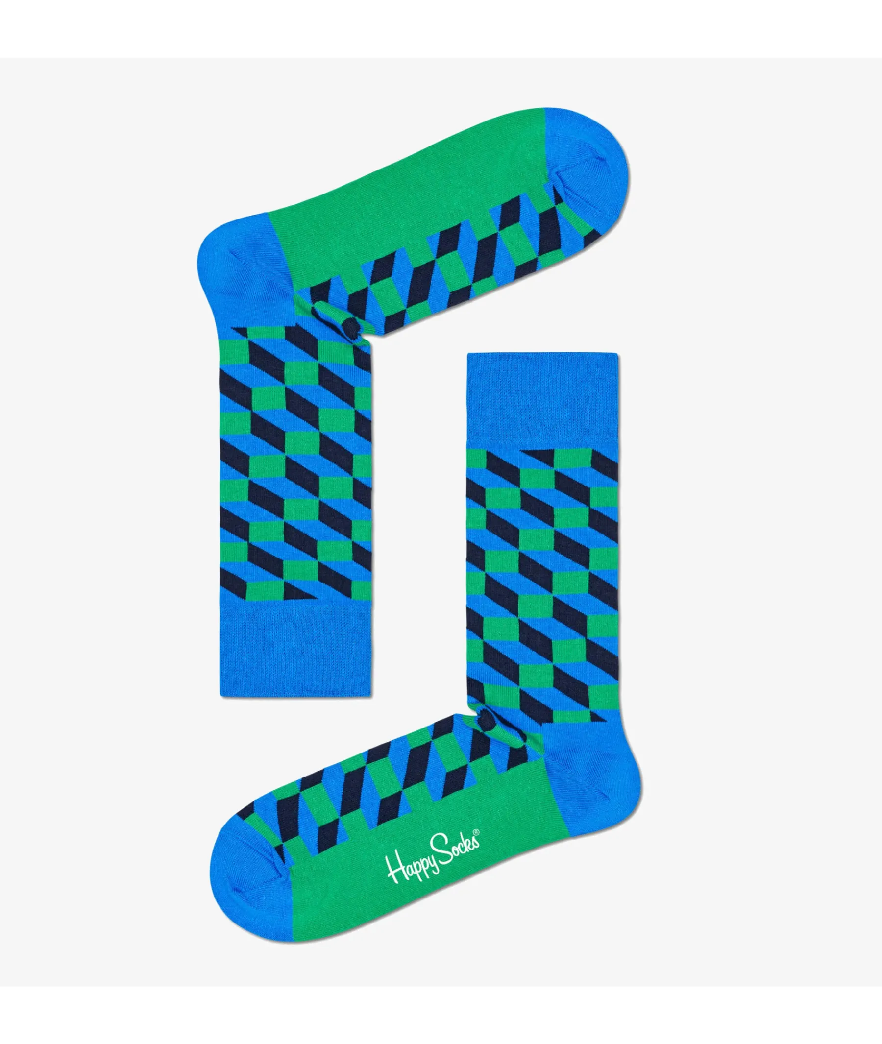 Mujer Happy Socks Calcetines|Calcetines*Calcetínes unisex FIO01-6400 en azul marino