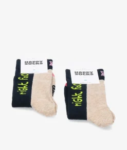Mujer Happy Socks Calcetines*Calcetínes unisex P000071 en beige