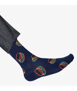 Mujer Happy Socks Calcetines|Calcetines*Calcetínes unisex LUT01-6500 en azul marino