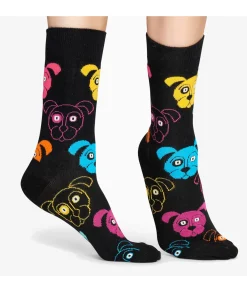 Mujer Happy Socks Calcetines|Calcetines*Calcetínes unisex DOG01-9050 en multicolor