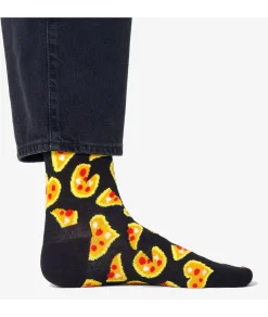 Mujer Happy Socks Calcetines|Calcetines*Calcetínes unisex PLS01-6300 en negro