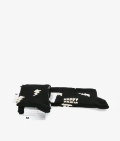Mujer Happy Socks Calcetines*Calcetínes unisex P000132 en negro
