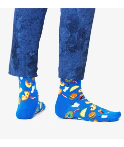 Mujer Happy Socks Calcetines|Calcetines*Calcetínes unisex JUN01-6300 en azul marino