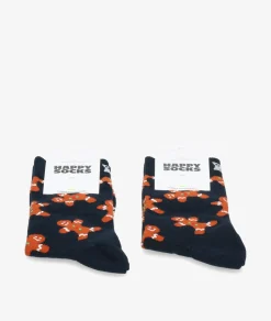 Mujer Happy Socks Calcetines*Calcetínes unisex GIN01-6000 en azul marino
