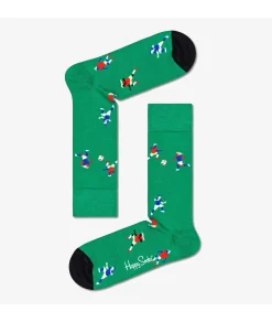 Mujer Happy Socks Calcetines|Calcetines*Calcetínes unisex FOO01-7300 en verde