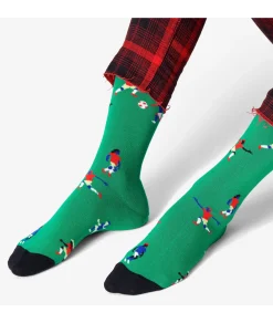 Mujer Happy Socks Calcetines|Calcetines*Calcetínes unisex FOO01-7300 en verde