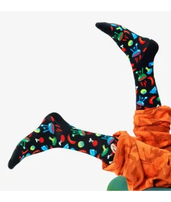 Mujer Happy Socks Calcetines|Calcetines*Calcetínes unisex BAR01-9300 en multicolor