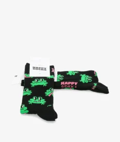 Mujer Happy Socks Calcetines*Calcetínes unisex P000062 en negro
