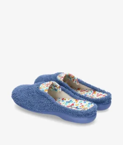 Mujer Garzón Zapatillas De Casa*Chinela 7294