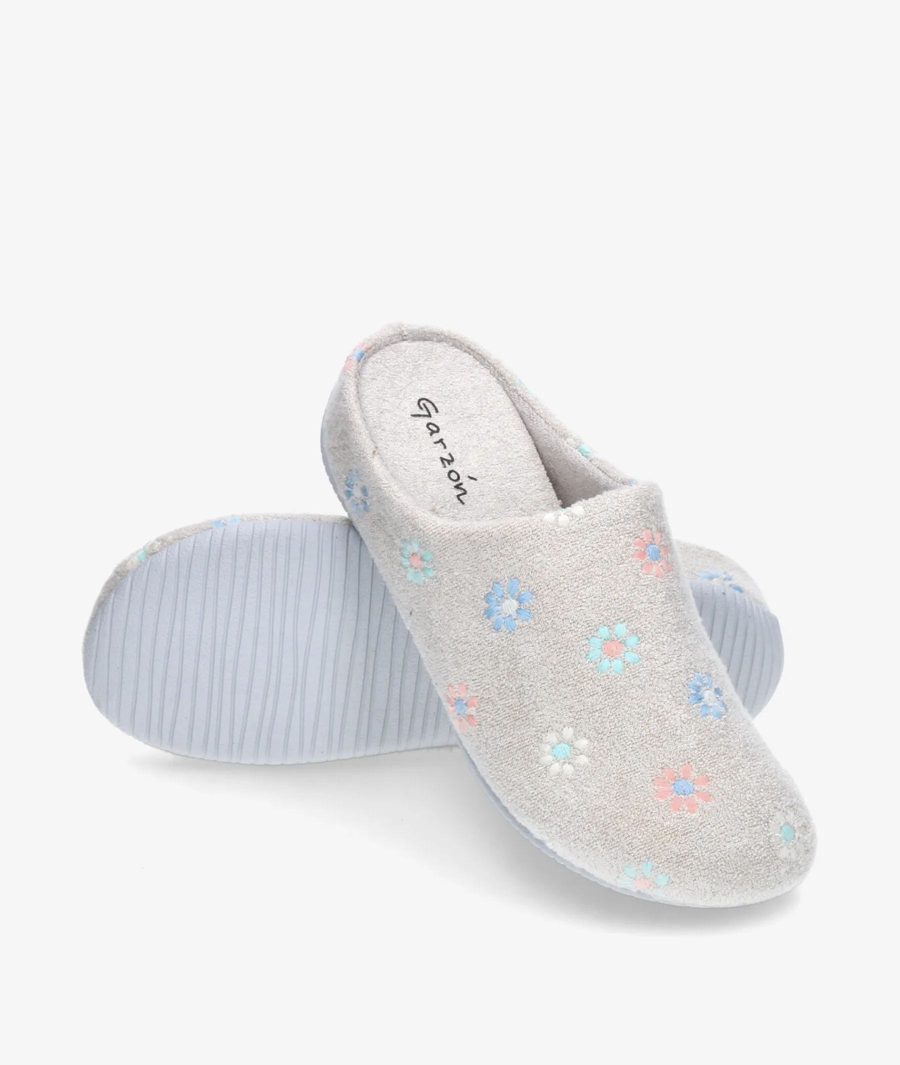 Mujer Garzón Zapatillas De Casa*Chinela 15300
