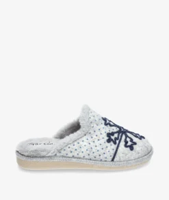 Mujer Garzón Zapatillas De Casa*Chinela P481