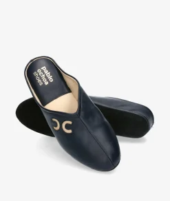 Mujer pabloochoa.shoes Zapatillas De Casa*Chinela KOSMA 6262 en marino