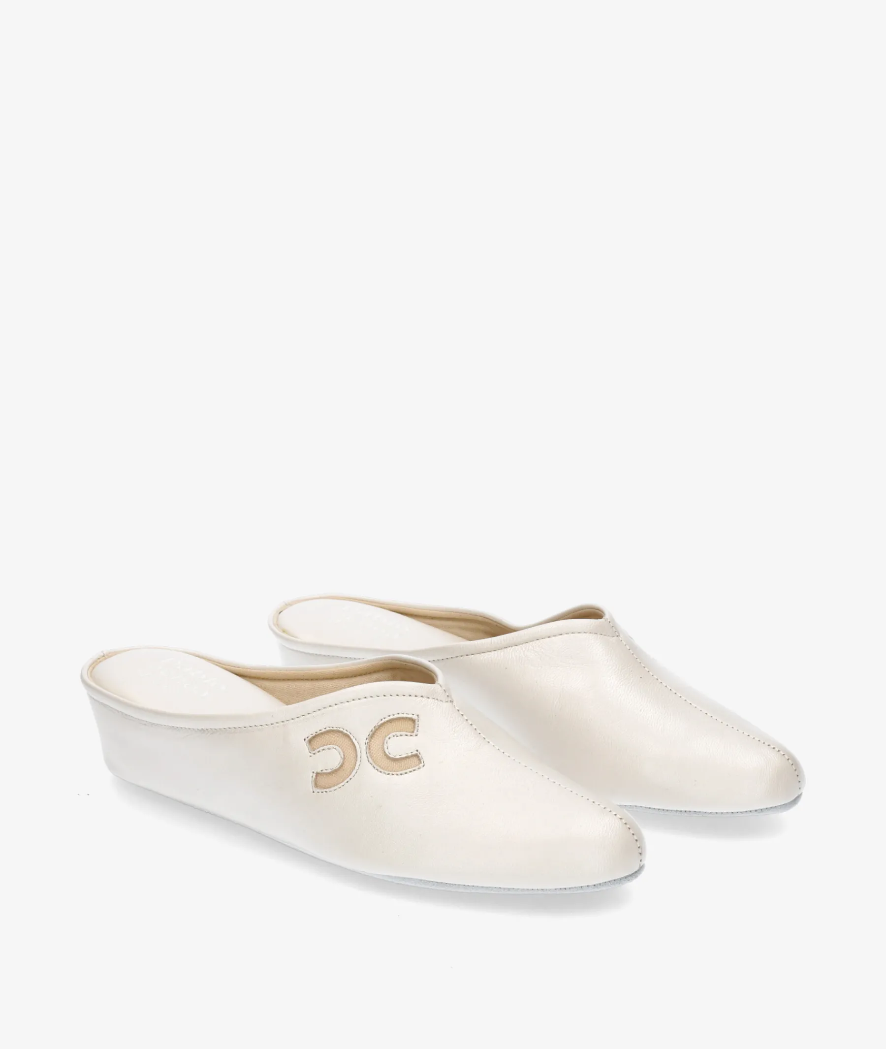 Mujer pabloochoa.shoes Zapatillas De Casa*Chinela KOSMA 6262 en nácar