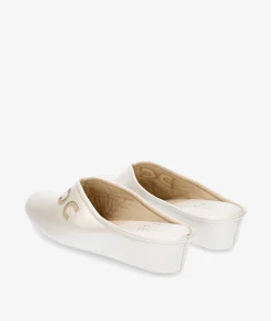 Mujer pabloochoa.shoes Zapatillas De Casa*Chinela KOSMA 6262 en nácar