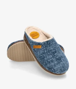 Mujer Nordikas Zapatillas De Casa*Chinela 2243 en marino