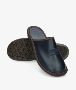 Mujer Nordikas Zapatillas De Casa*Chinela 9321/8 en azul marino