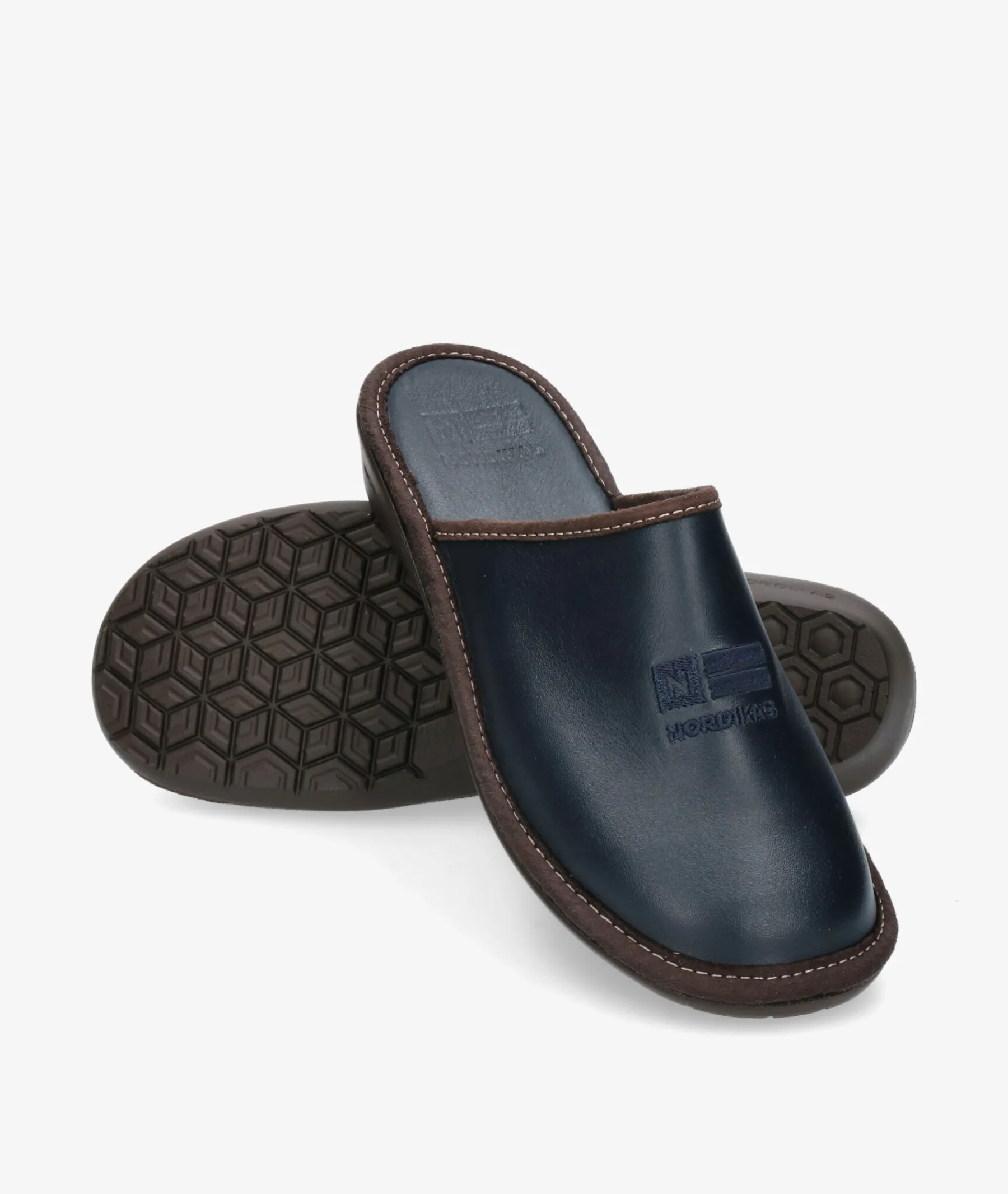 Mujer Nordikas Zapatillas De Casa*Chinela 9321/8 en azul marino